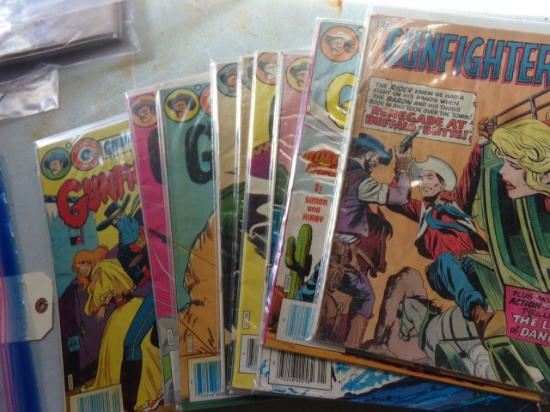 ELEVEN CHARLTON COMICS GUNFIGHTERS