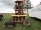 #3001 CLARK FORKLIFT 2 STAGE DETROIT 4 CYL DIESEL 6' SPREAD ON 4' FORKS