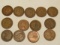 13 INDIAN HEAD PENNY 1920 1928 1932 1933 1938 1940 1941 1943 2 1947 1954 19