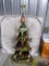 METAL CHRISTMAS TREE WITH MAGNETIC ORNAMENTS 25 DAYS OF CHRISTMAS APPROX 3