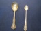 2 STERLING SPOONS 1.48 T OZ