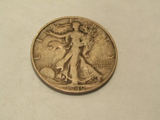 1940 WALKING LIBERTY 1/2 DOLLAR