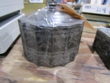 SILVER PLATE JEWELRY BOX BY GODINGER