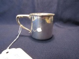 HUNT SILVER STERLING CHILD CUP 2.49 T OZ
