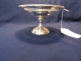 COLUMBIA STERLING PEDESTAL DISH WEIGHTED BASE 6.78 T OZ