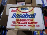 TWO BOXES OF TOPS BASEBALL CARDS 1980S AND 1990S