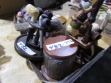 COLLECTION OF PIPES AND TOBACCO CANISTERS