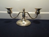 PRSIENDER STERLING WEIGHTED CANDLE HOLDERS 9.42 T OZ