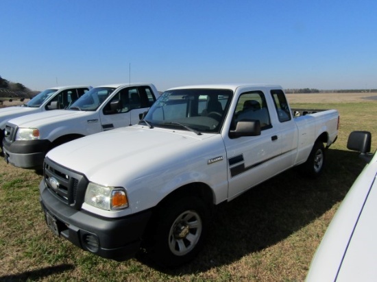 #304 2008 FORD RANGER 69292 MILES 3.0 L AUTO TRANS EXT CAB A/C RUBBER FLOOR