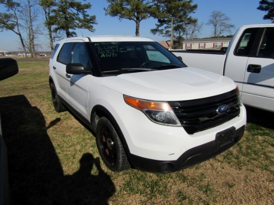 #302 2014 FORD EXPLORER AWD POLICE INTERCEPTOR 165176 MILES 3.7 L PWR PKG C