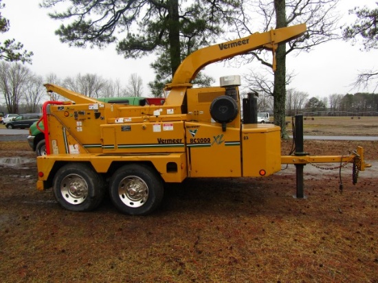 #1302 2006 VERMEER BC2000 XL POULTRY CHIPPER 3206 CAT ENG 4560 ORG HRS ON E