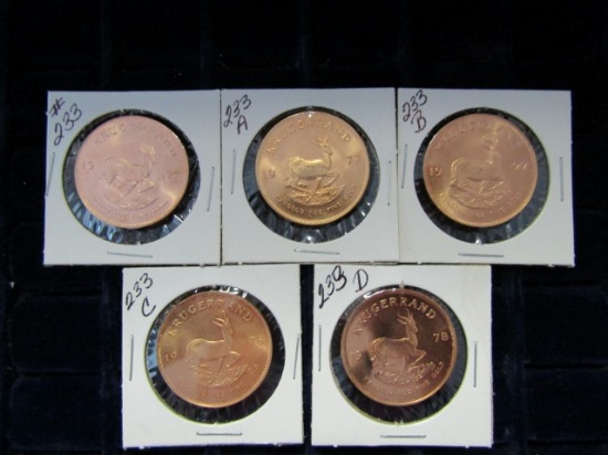 GOLD & SILVER COIN AUCTION