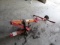 #118 WESTNDORF DUAL TIRE CHANGER HAS BOTTLE JACK AND STRAPS