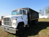 #103 1996 FORD 10 WHEELER 20' DUMP TRUCK 10590 MILES HYD DUMP AIR BRAKES CU