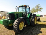 #104 2018 JOHN DEERE 7330 TRACTOR 1999.7 HOURS 150 HP AC BLOWS COLD HEAT IS