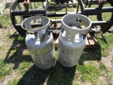 #5008 2 30 GAL PROPANE TANKS