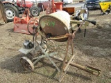 #314 CEMENT MIXER WITH ELECTRIC MOTOR