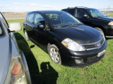 #2701 2010 NISSAN VERSA SL 165581 MILES PWR PKG CRUISE CLOTH CARPET TRANSMI