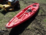 #2544 TARPON 130T 2 PERSON KAYAK HAS BACKREST FOR BOTH PASSENGERS 2 DRY STO