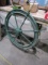 METAL SHIPS WHEEL BY N RICHARDONS SONS MASSACHUSETTES APPROXIMATELY 40 INCH