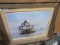 FRAMED UNDER GLASS PRINT THOMAS POINT LIGHTHOUSE 253/600 STAINS
