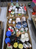 TWO BOX LOTS OF SALT AND PEPPER SHAKERS