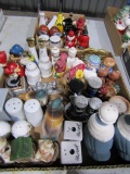 TWO BOX LOTS OF SALT AND PEPPER SHAKERS