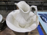 WASH BOWL AND PITCHER