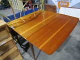 PINE DROP LEAF TABLE DINING ROOM APPROXIMATELY 38 X 26