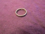 10 KT GOLD WEDDING BAND 1.3 DWT