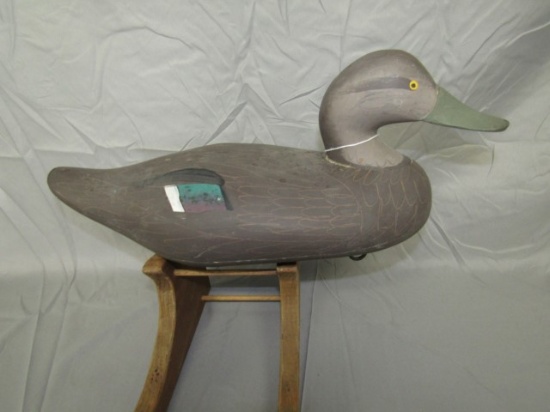 MADISON MITCHELL BLACK DUCK SIGNED AND DATED 1970