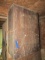 ANTIQUE TOOL CABINET APPROX 24 X 34 X 12 CONTENTS OF TOOLS AND STRAIGHT RAZ