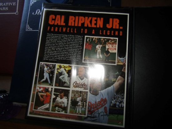 CAL RIPKEN JR COMMEMORATIVE STAMPS