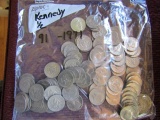 KENNEDY 1/2 DOLLARS 91 1971