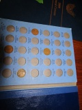 LINCOLN HEAD CENT ALBUM #1 WITH APPROXIMATELY 12 PENNIES