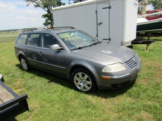 #1001 2005 VW PASSAT 212545 MILES LEATHER AUTO TRANS SUNROOF CRUISE CLEAR C