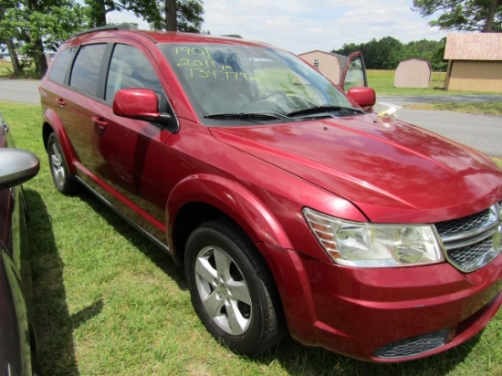 #1901 2011 DODGE JOURNEY 134779 MILES AUTO TRANS PWR PKG CRUISE CLOTH CARPE