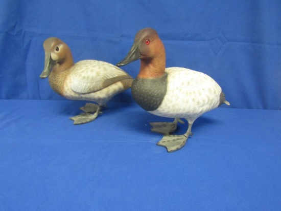 PAIR OF FULL BODY STANDING CANVASBACK