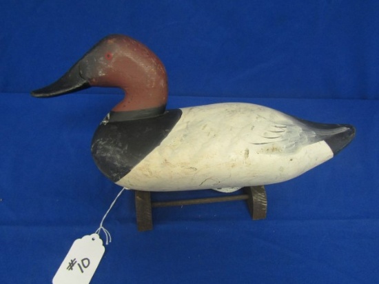 DRAKE CANVASBACK DECOY BY JOINER