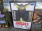 MOVIE POSTER FRAMED UNDER GLASS GRIZZLY 3 1/2 X 2 1/2
