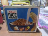 KELLOGGS RICE KRISPIES AND FROSTED FLAKES LUNCH BOX NO THERMOS