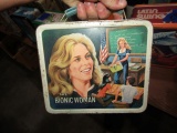 BIONIC WOMAN LUNCH BOX WITH THERMOS 1978