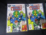 DC JUSTICE LEAGUE ISSUES 1 THROUGH 12 1987-1988