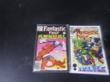 MARVEL COMICS GROUP FANTASTIC FOUR ANNUAL 17 AND DOUBLE SIZED ANNUAL 19