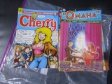 OMAHA ADULTS ONLY ISSUES 1 THROUGH 10 AND ONE CHERRY ISSUE 5 ADULTS ONLY