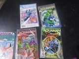 DC AQUAMAN 1986 ISSUES 1 THROUGH 4 AND ONE SPECIAL AQUAMAN ISSUE 1 1988