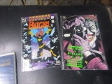 BATMAN BOOKS ONE TWO THREE AND FOUR AND BATMAN THE KILLING JOKE AND DC SPEC