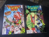 DC SHAZAM! ISSUE 4 AND PLASTIC MAN ISSUES 1 2 3 AND MARVEL THE SILVER SURFE