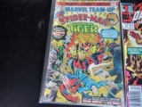 7 MARVEL COMICS INCLUDING MARVEL TEAM UP SPIDERMAN 40 AND DAREDEVIL ISSUES
