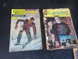 CLASSICS ILLUSTRATED FRANKENSTEIN 26 AND GOLD KEY THE MUNSTERS POOR CONDITI